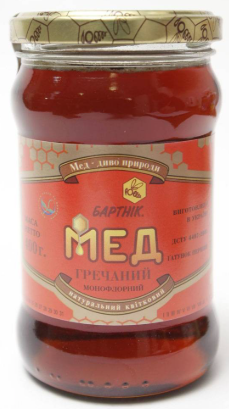 Мед Бартнік гречаний 400 г